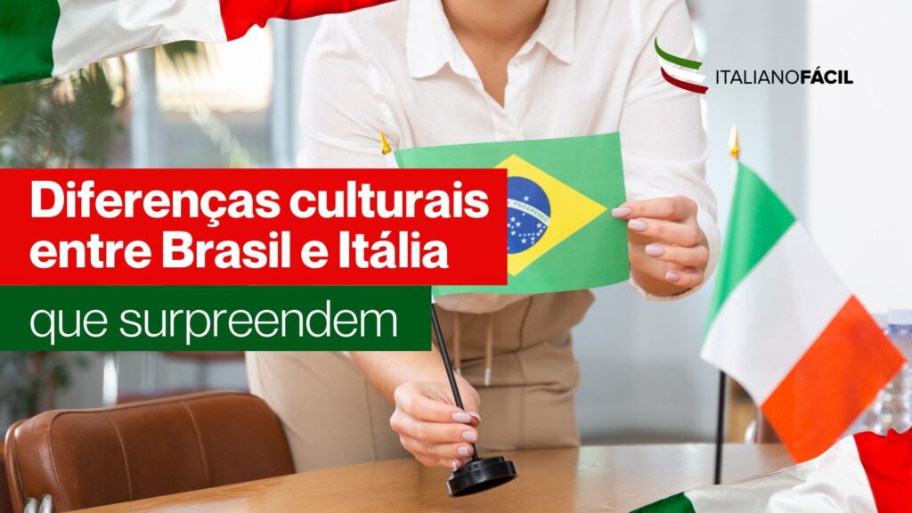 Descubra as principais diferenças culturais entre Brasil e Itália e entenda como o modo de viver, trabalhar e se relacionar muda de um país para o outro.