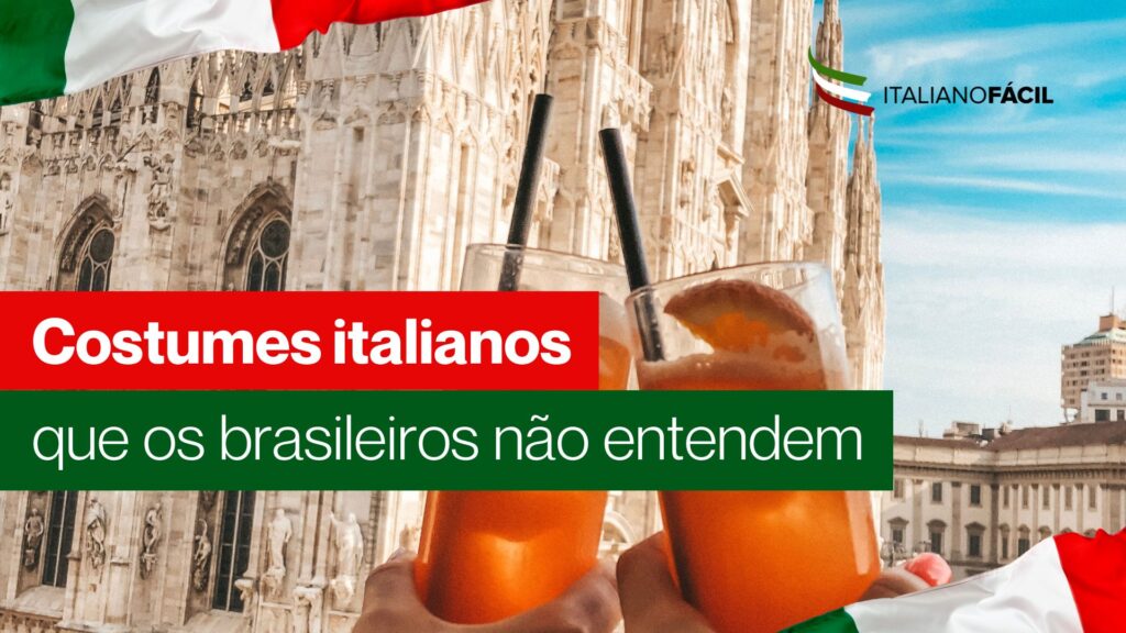 Descubra costumes italianos que surpreendem brasileiros e entenda as diferenças culturais que moldam o cotidiano na Itália.