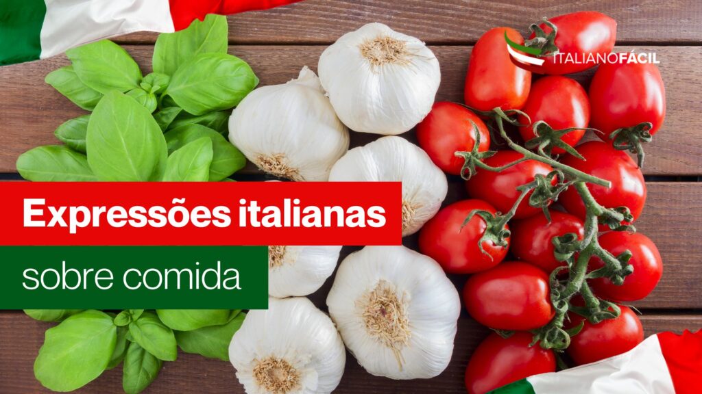 Aprenda expressões italianas sobre comida e descubra como a gastronomia influencia o vocabulário e as metáforas do dia a dia na Itália.