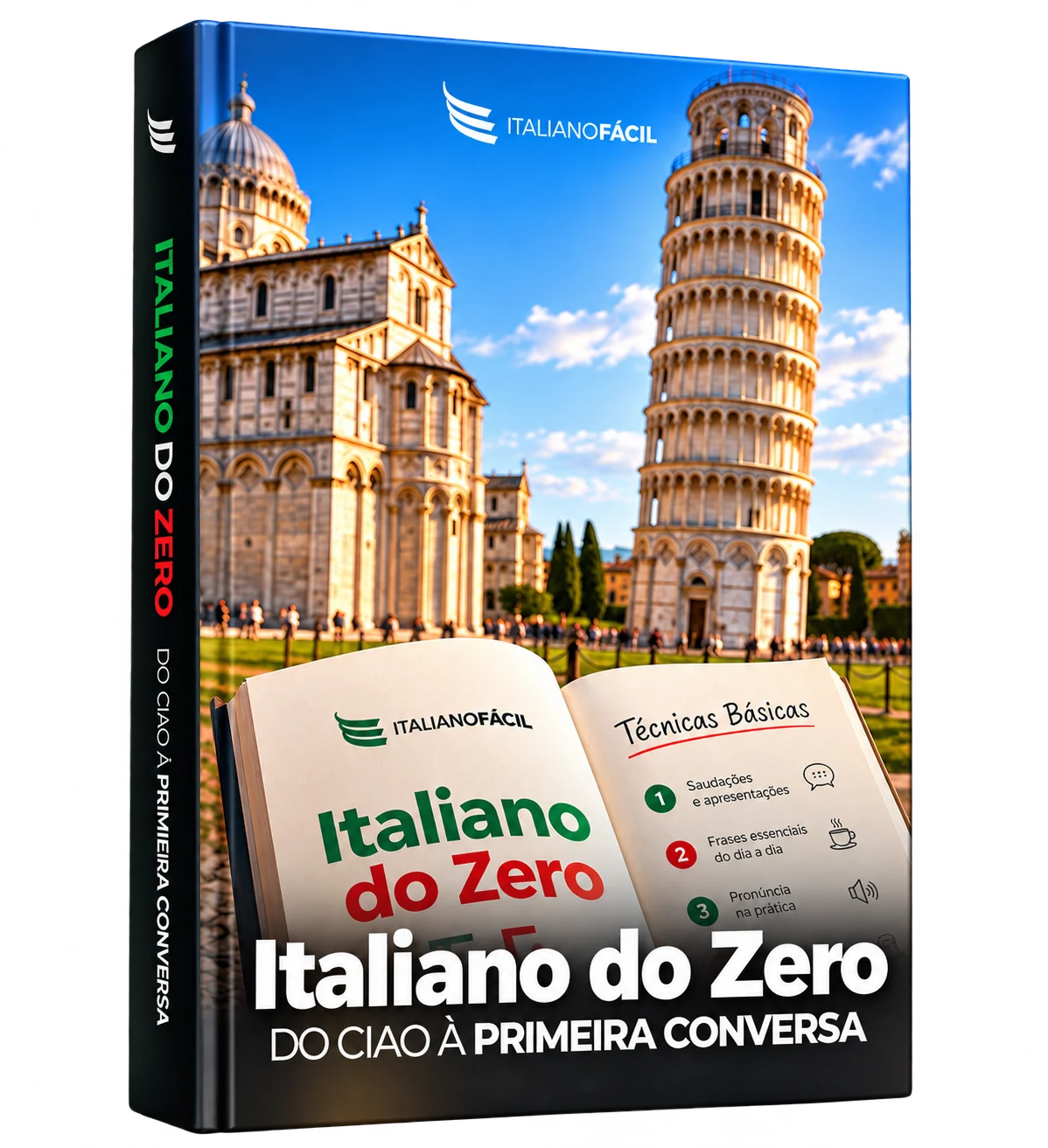 Capa do eBook Italiano do Zero – Do Ciao à Primeira Conversa